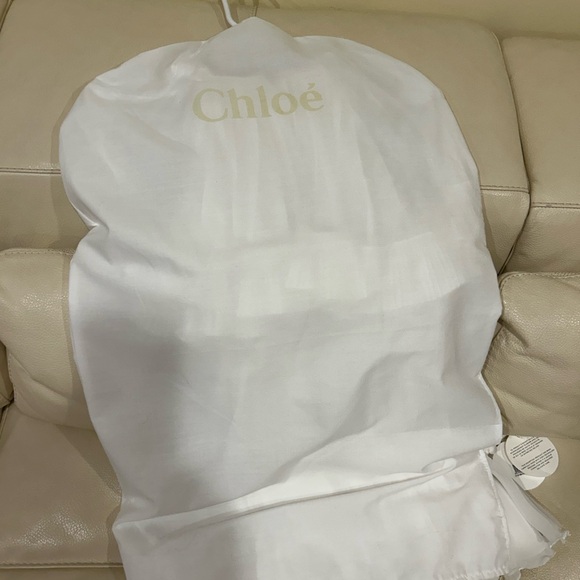CHLOE girls chiffon pleated dress size 10 - Picture 5 of 7